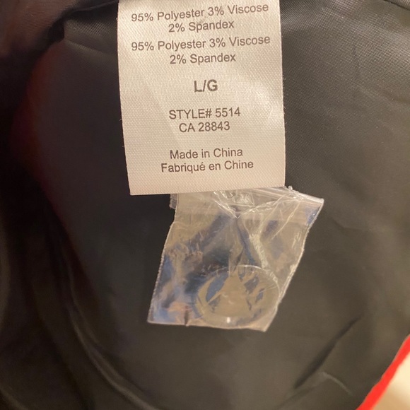 Red peacoat jacket - Picture 4 of 6